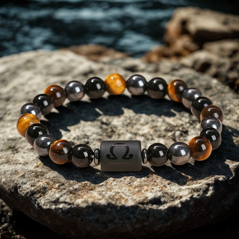 Bracelet 12 Zodiaques – Protection, Énergie & Ancrage Sacré