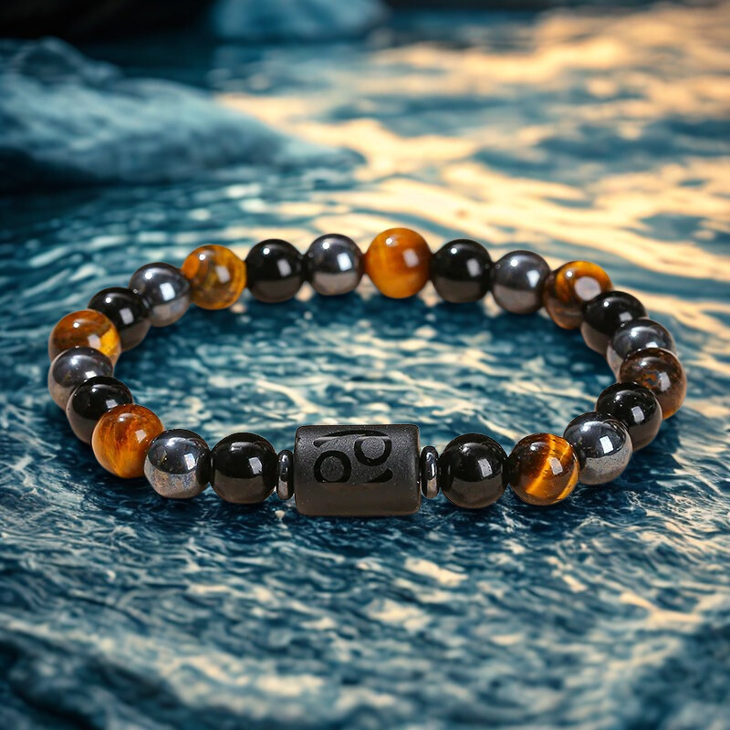 Bracelet 12 Zodiaques – Protection, Énergie & Ancrage Sacré