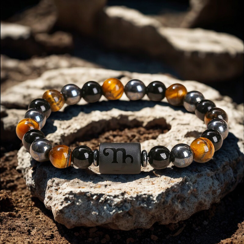 Bracelet 12 Zodiaques – Protection, Énergie & Ancrage Sacré