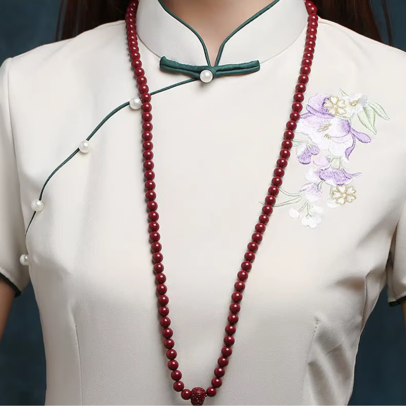 Bracelet Mala en Cinabre – Protection, Vitalité & Pouvoir Personnel