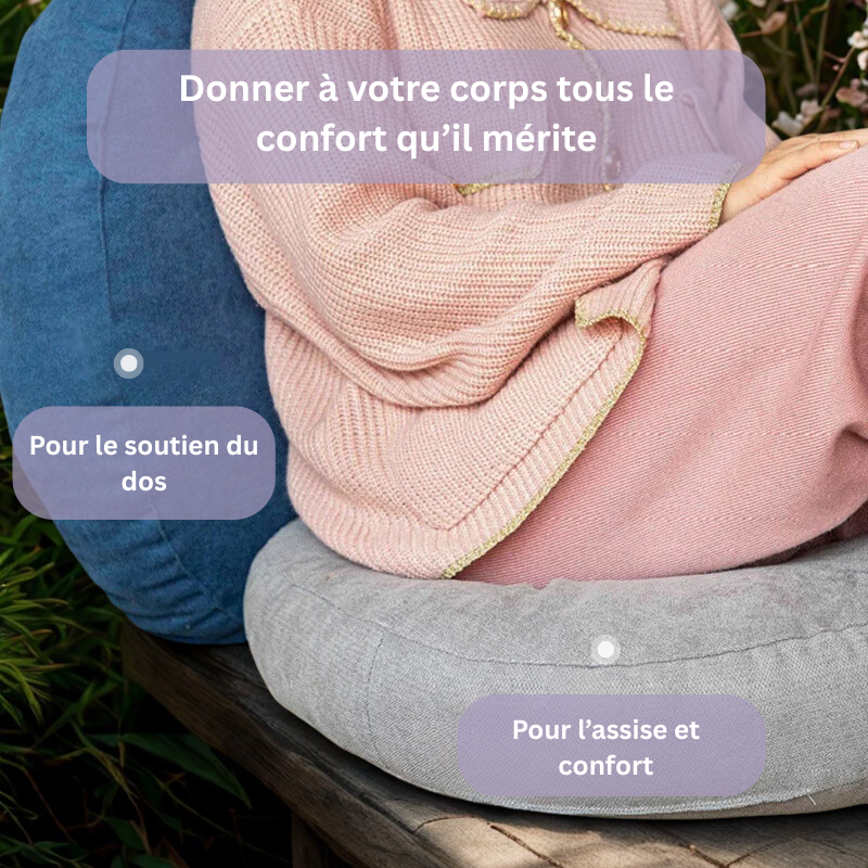 Coussin de méditation - Pleine conscience