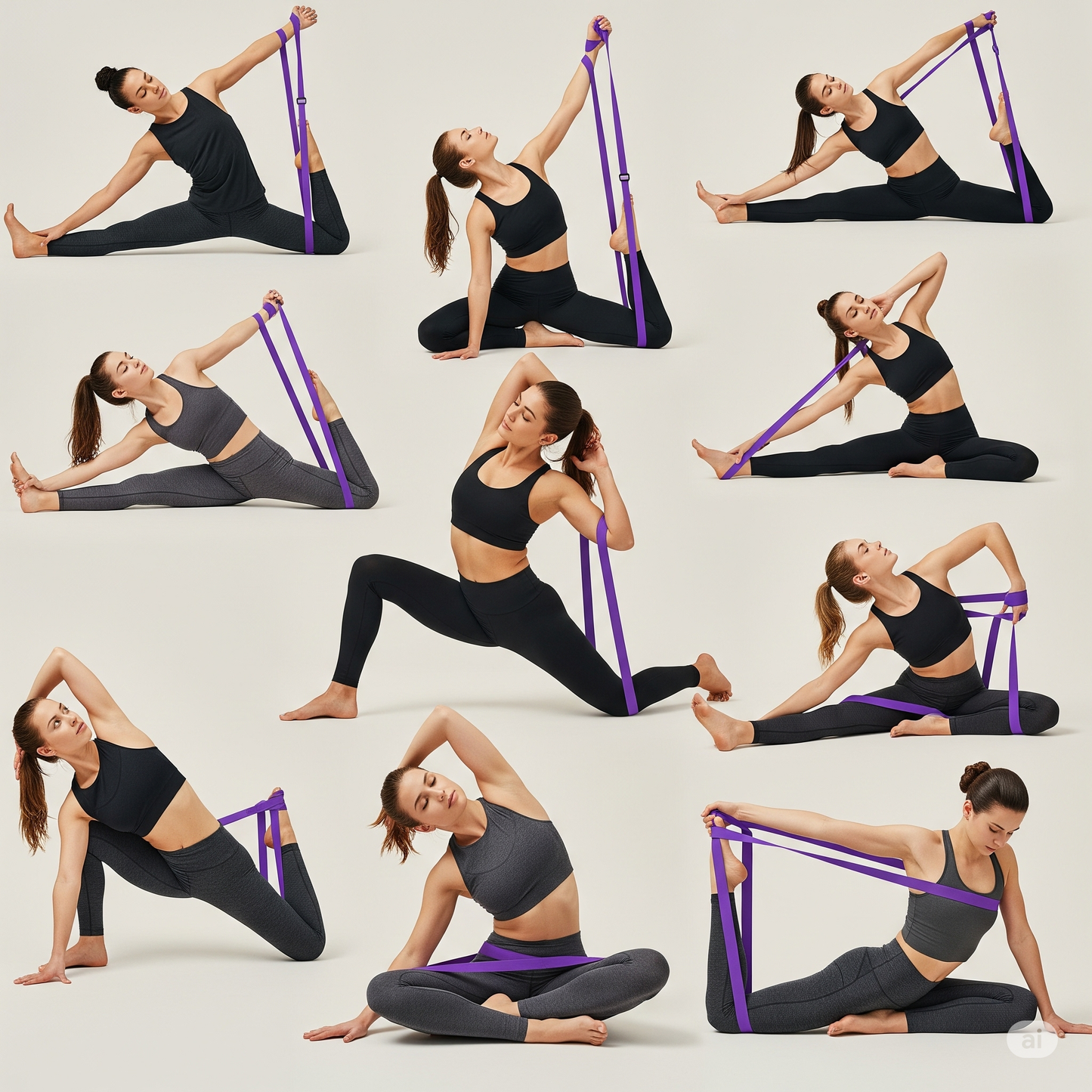 Kit de Yoga 5 pièces – Équilibre, Sérénité & Vitalité