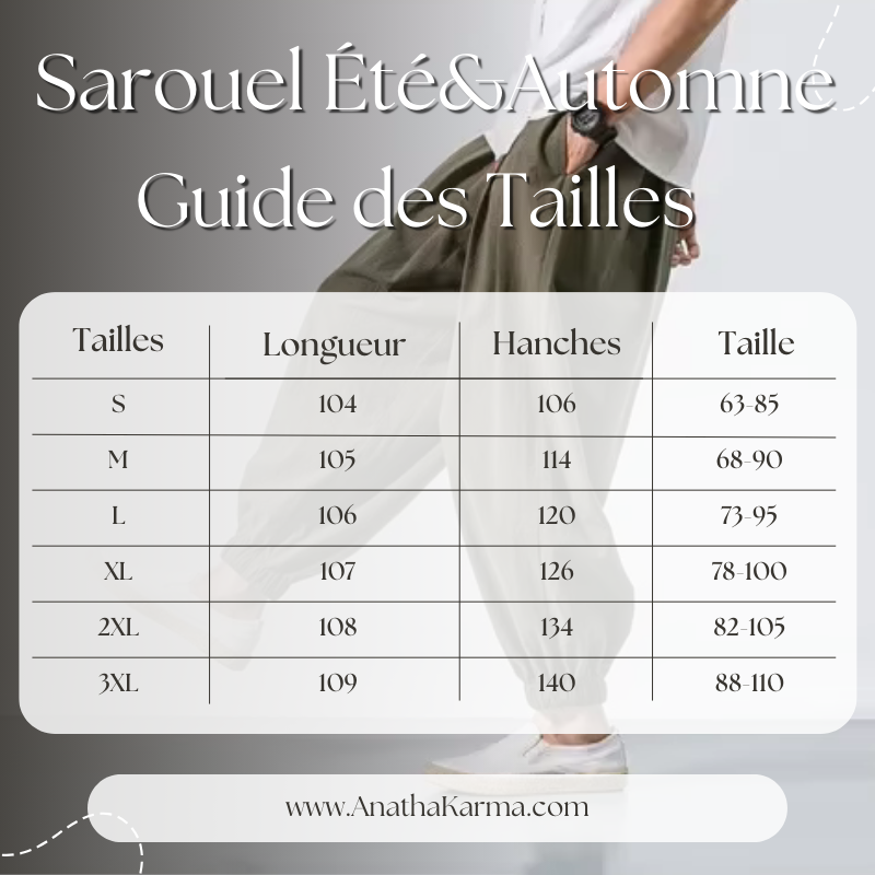Sarouel Coton Bio Vert Homme