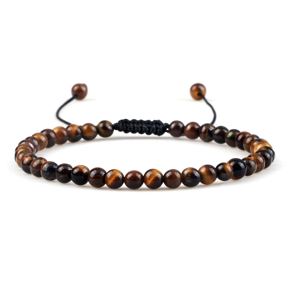 Bracelet Oeil de Tigre Ajustable – Force, Protection & Confiance