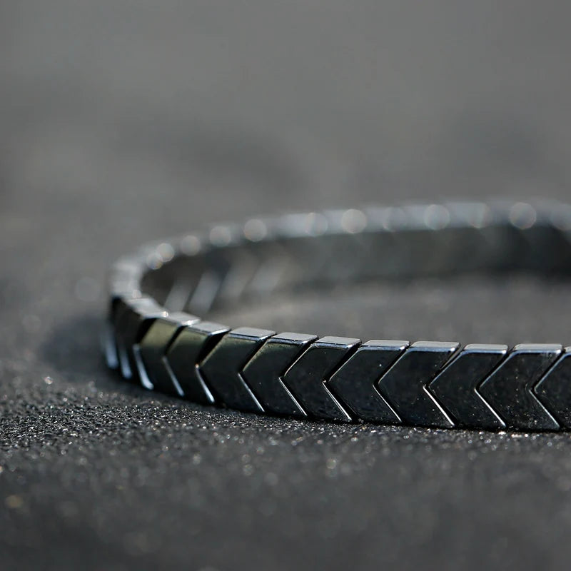Bracelets Hématite - Flèche