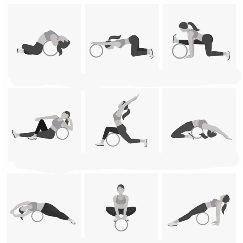 Roue de Yoga en liège - Lotus