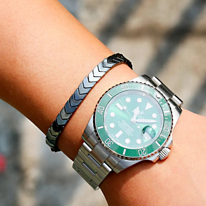 Bracelets Hématite - Flèche