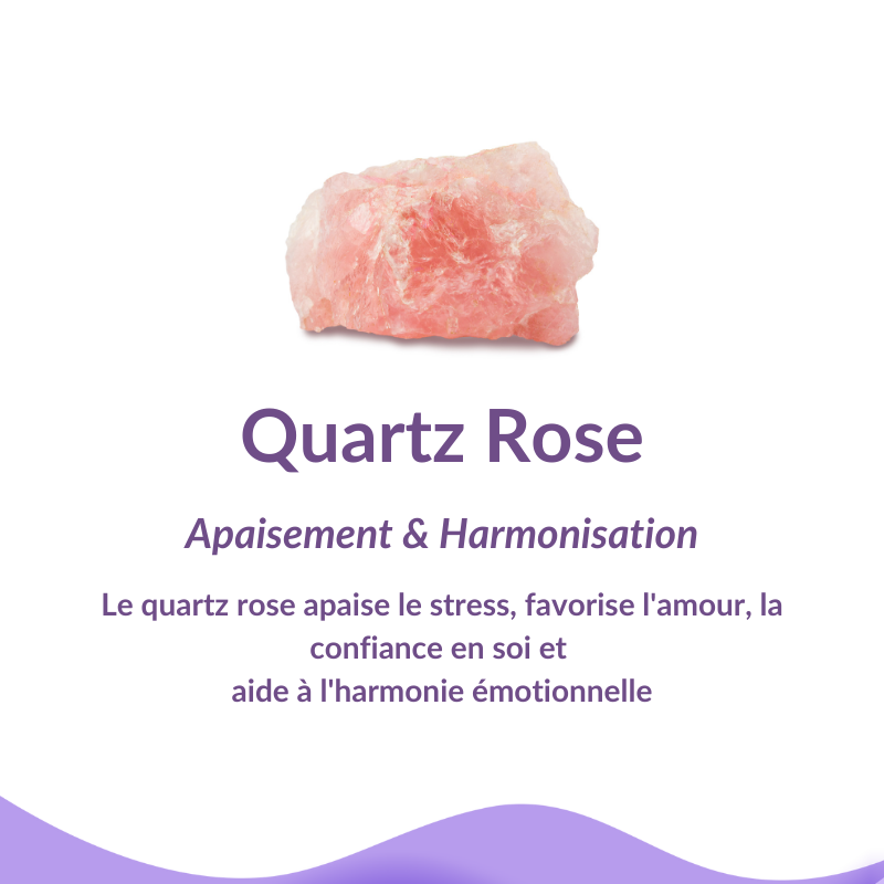 Bracelet Mala 7 Chakras & Quartz Rose – Arbre de Vie