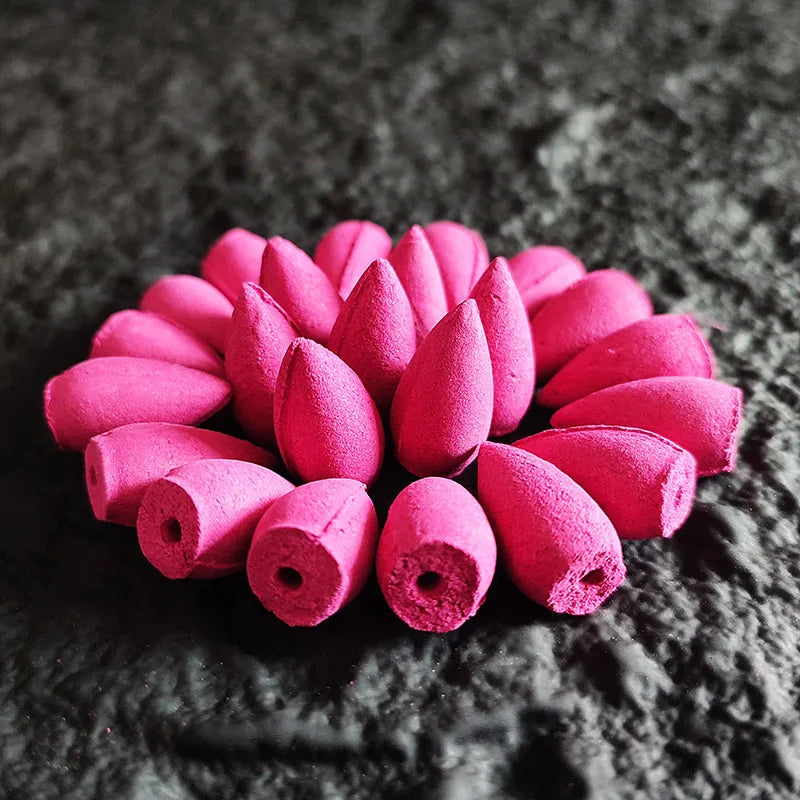 Encens à Reflux Rose x20 – Romantisme & Bien-être