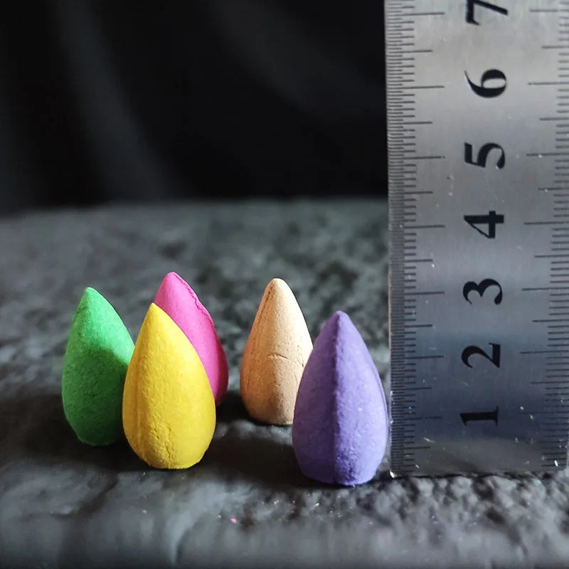 Encens à Refoulement au Thé Vert x20 – Fraîcheur & Clarté