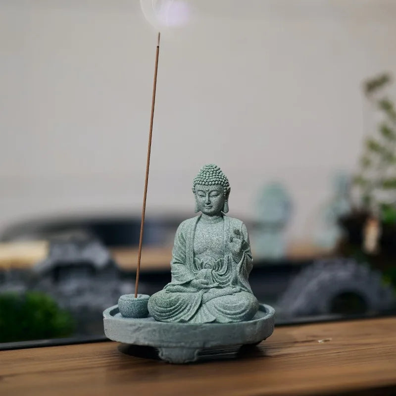 Statuette de Bouddha Méditatif – Sérénité & Présence Sacrée