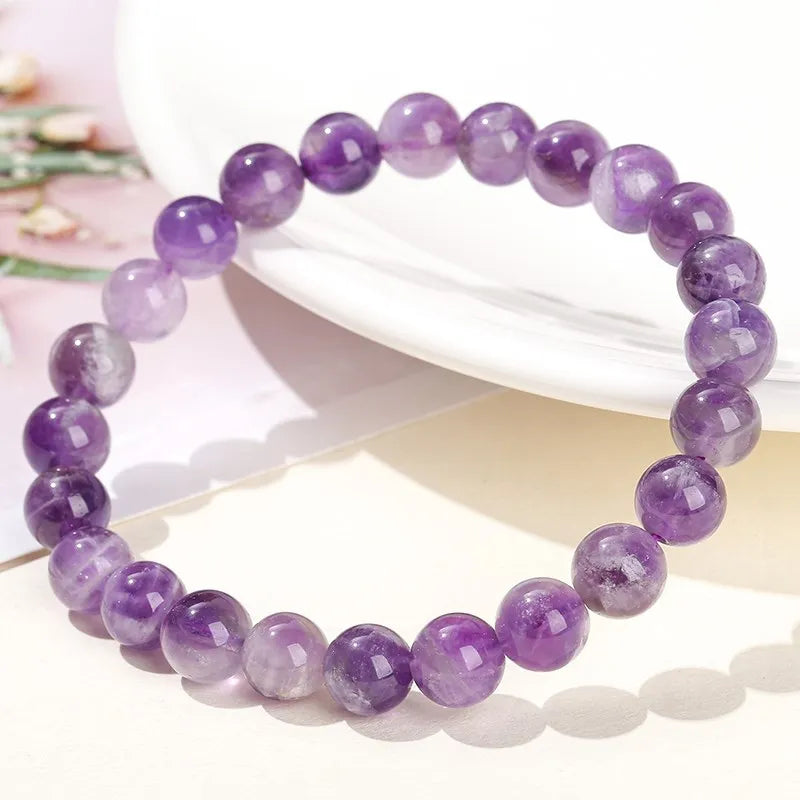 Bracelet en Améthyste – Sérénité & Intuition