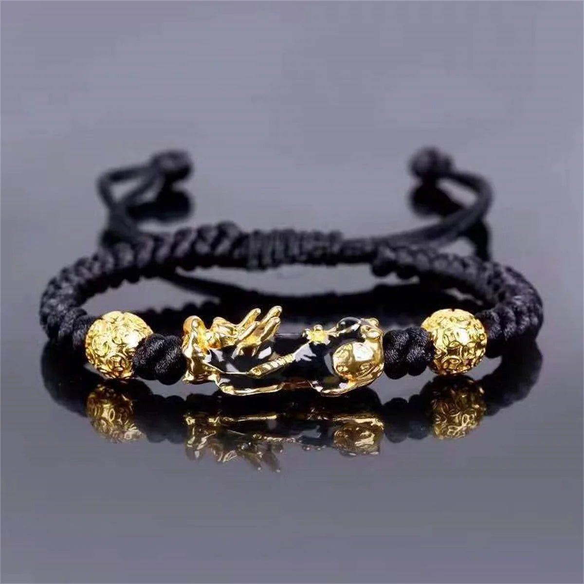 Bracelet ajustable Pixiu - Richesse et protection