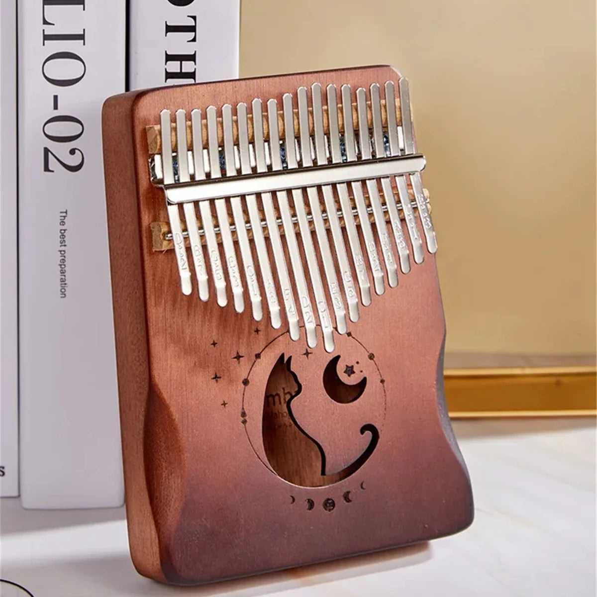Kalimba 17/21 touches - Moon Cat