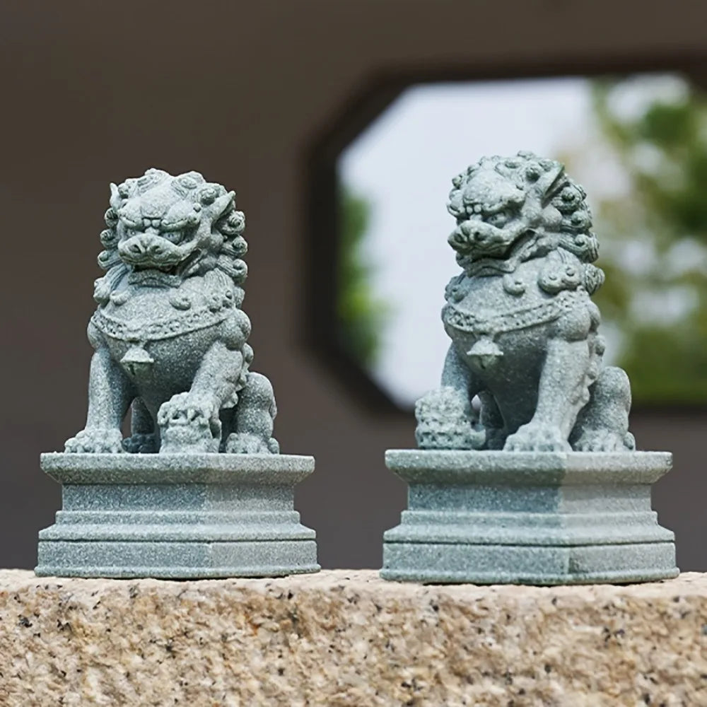 Foo Fu Dogs – Statuettes Chinoises Feng Shui de Protection & Chance