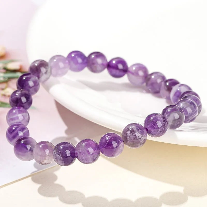 Bracelet en Améthyste – Sérénité & Intuition