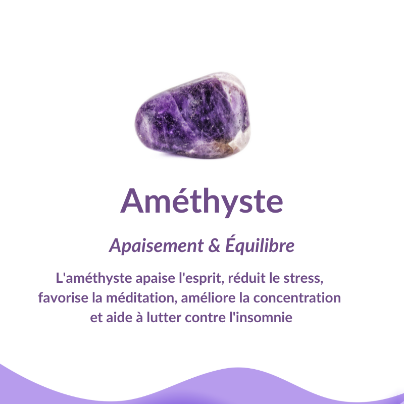 Orgonite en Améthyste et Arbre de Vie