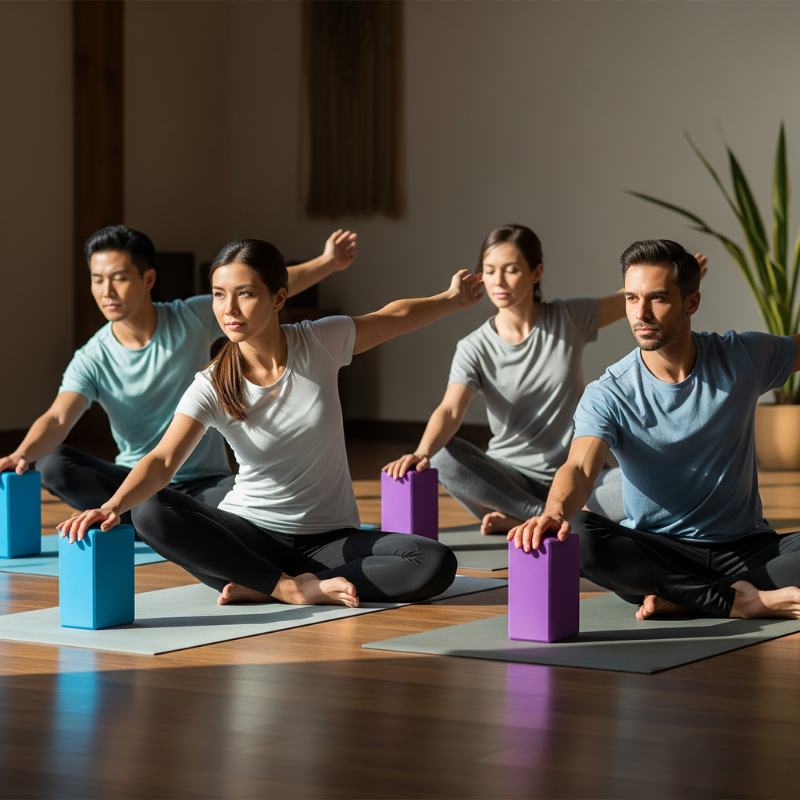 Kit de Yoga 5 pièces – Équilibre, Sérénité & Vitalité