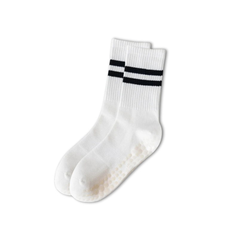 2 paires de chaussettes Yoga antidérapantes