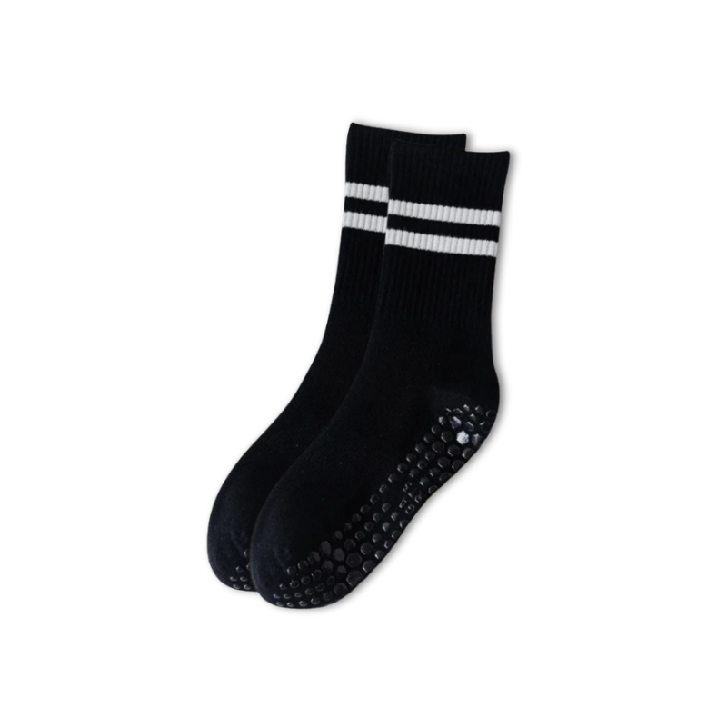 2 paires de chaussettes Yoga antidérapantes
