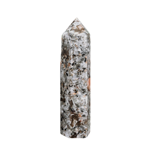 Pointe naturelle en Yooperlite – Joie, Confiance & Expression