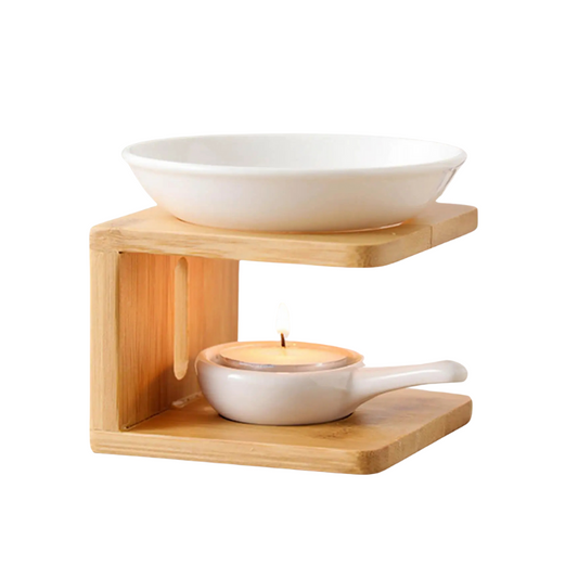 Brûleur en Bambou & Céramique – Élévation Sensorielle & Équilibre Intérieur