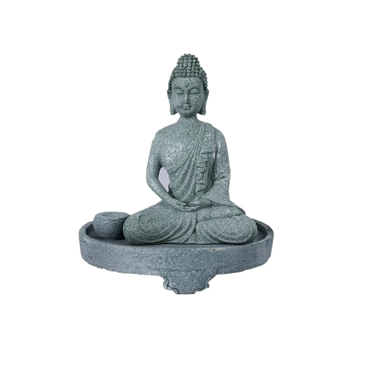 Statuette de Bouddha Méditatif – Sérénité & Présence Sacrée