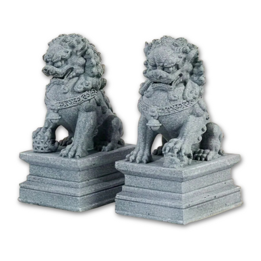 Foo Fu Dogs – Statuettes Chinoises Feng Shui de Protection & Chance