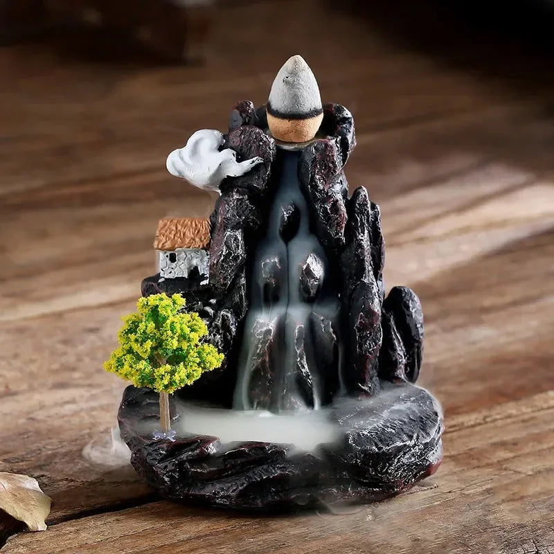 Porte-Encens à Refoulement – Sérénité Visuelle & Ambiance Zen