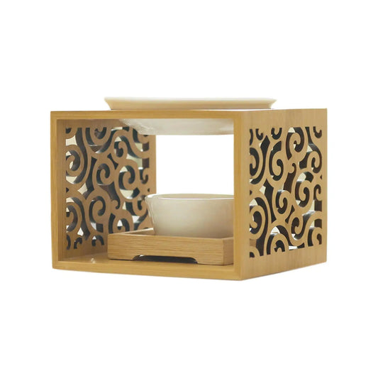 Brûleur d’Huiles Essentielles & Arômes – Élégance Zen & Éveil Intérieur
