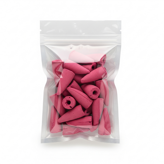 Encens à Reflux Rose x20 – Romantisme & Bien-être