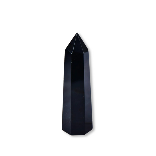 Pointe naturelle en Obsidienne - Protection et Vérité