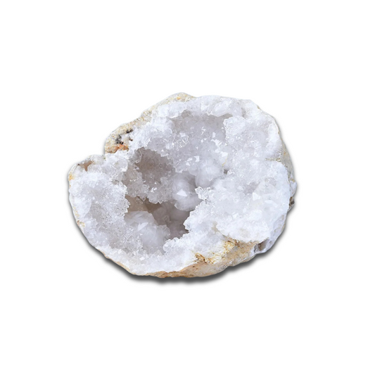 Géode en Quartz clair – Énergie Pure & Protection Naturelle