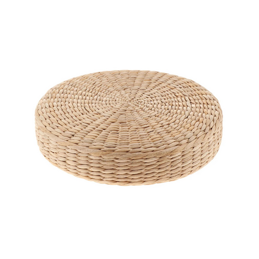 Coussin de Méditation en Paille - Tatami Japonais